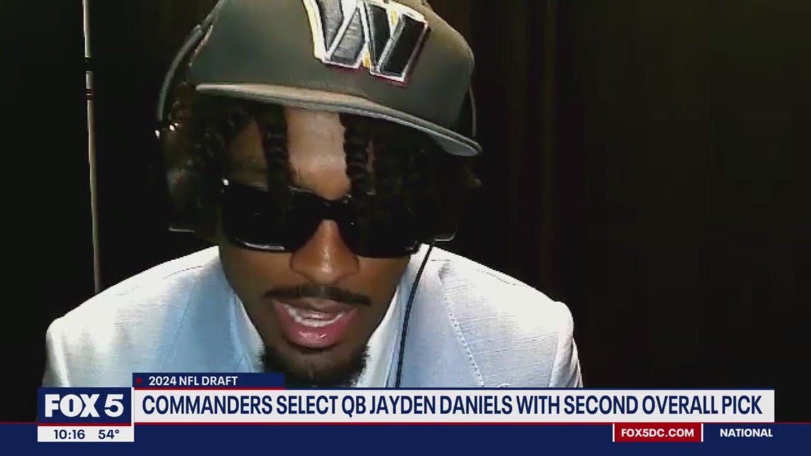 Commanders get their Quarterback, Jayden Daniels