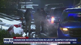 Suspect in custody after deadly shooting in Lacey apartment