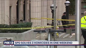 SPD solves 3 homicides in one weekend