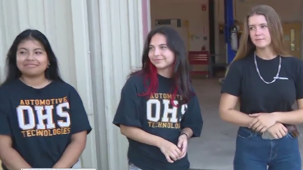 Car donated to auto mechanic class