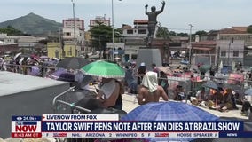 Taylor Swift pens note after fan dies at show