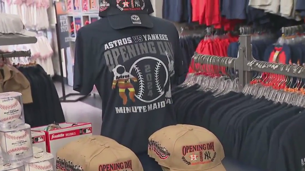 Astros Opening Day: New merch
