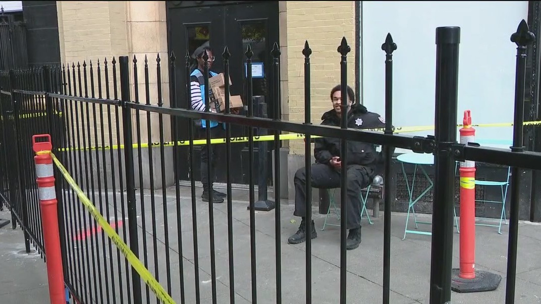 San Francisco Tenderloin condo building gets fence to keep drug market out