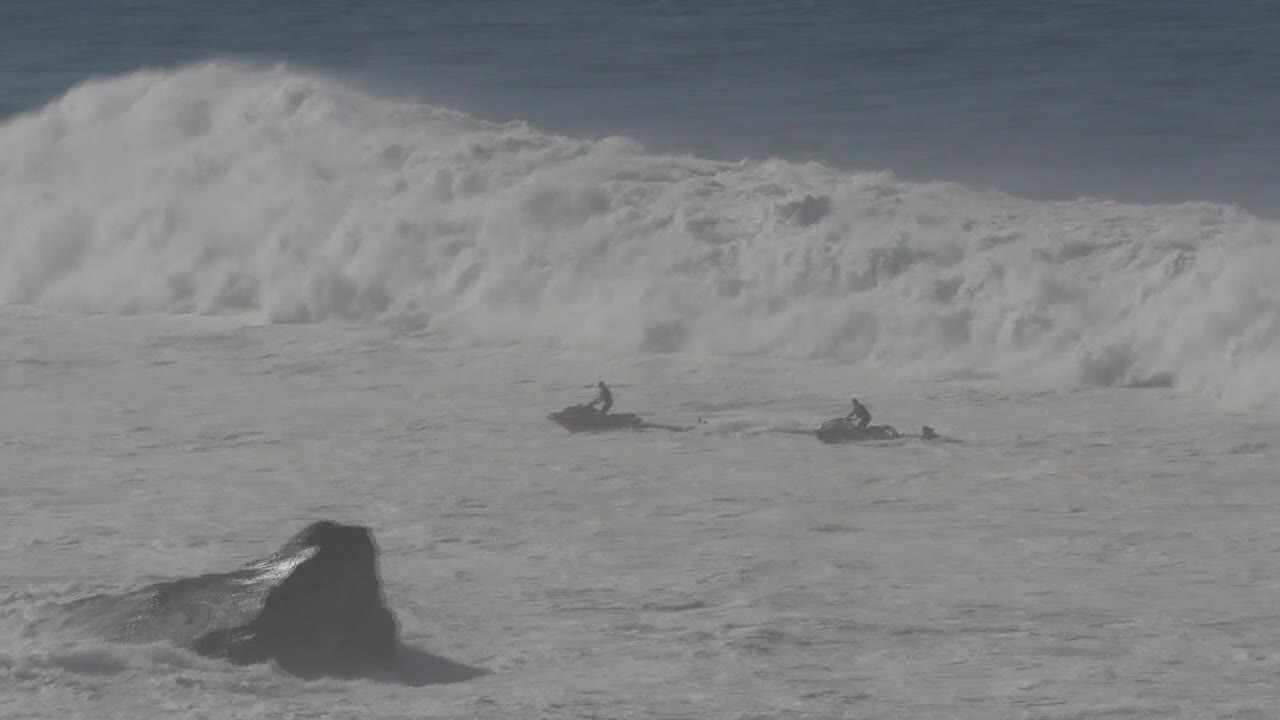 Mavericks rescue team trains for big surf