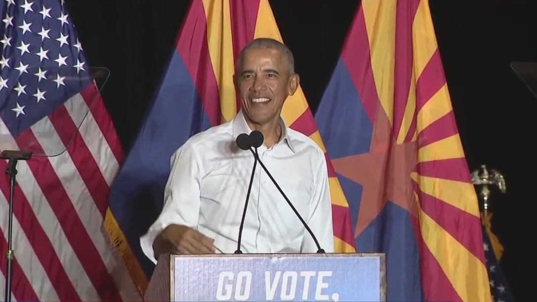 2022 Election: Former President Obama speaks at Laveen campaign event