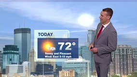 MN weather: Hazy sunshine, seasonable Tuesday