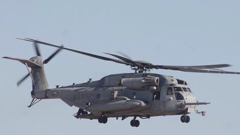 Marine helicopter reported missing near San Diego; search underway