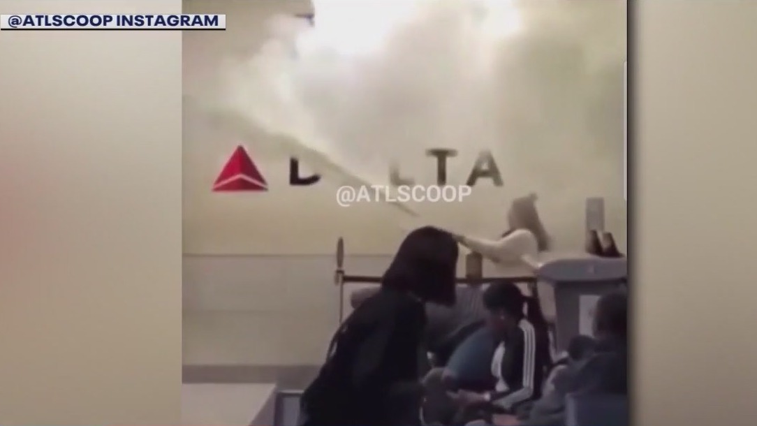 Woman behind bars for allegedly causing chaos at Atlanta airport