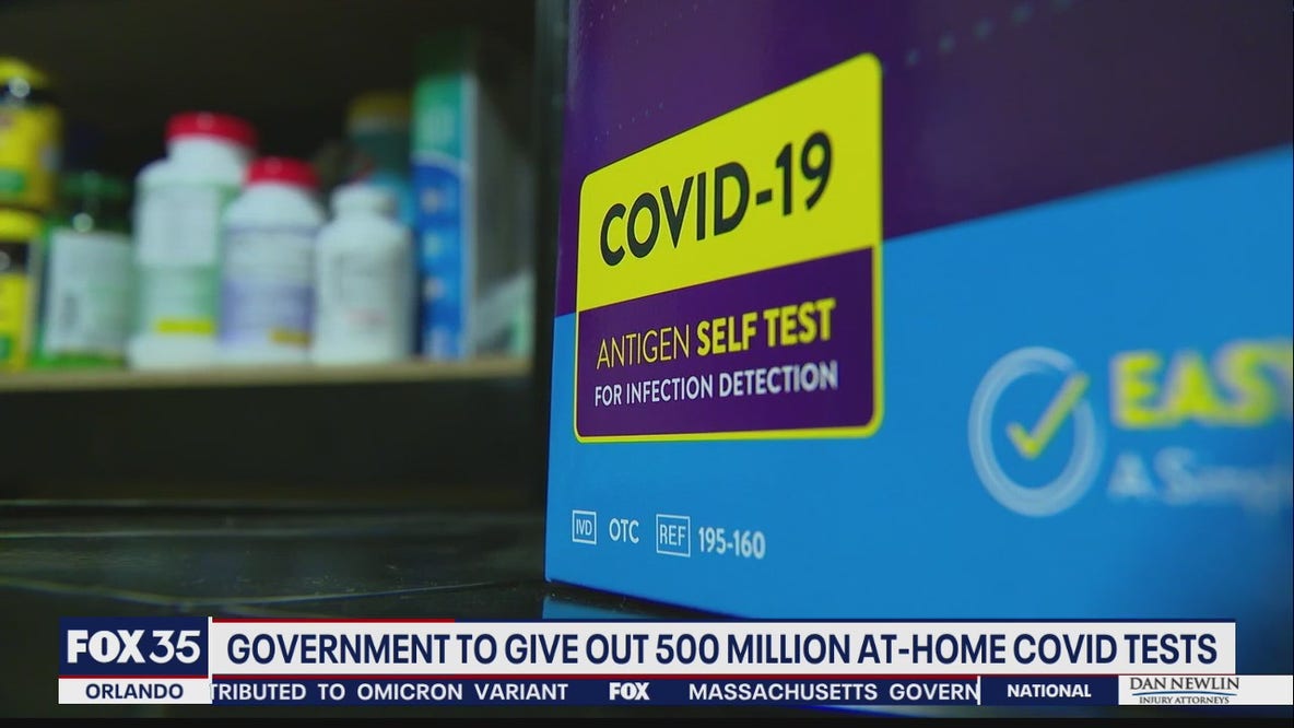 Feds to hand out at-home COVID test as local sites reach capacity