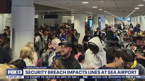 What happened at Sea-Tac Airport Sunday night?