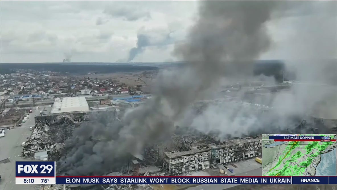 Philadelphia man fears for wife, son stuck in war-torn Ukraine