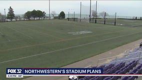 Northwestern football talks its plans for a temporary field for the 2024 and 2025 seasons