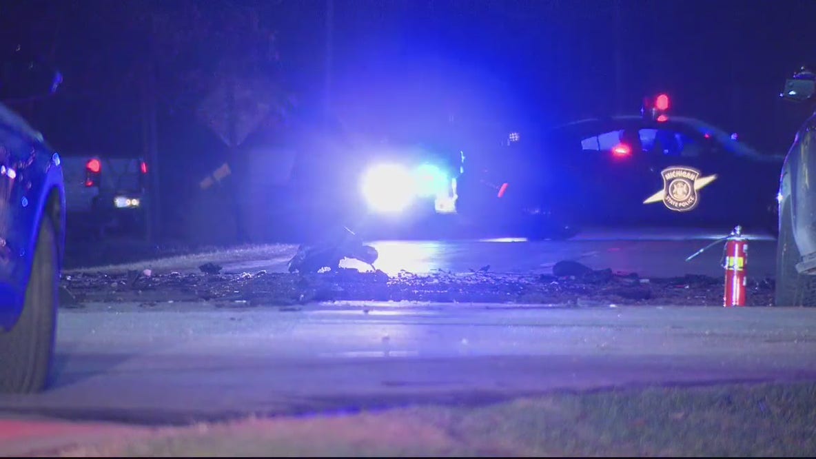 Whiteford crash kills 2 people after domestic violence suspect flees police