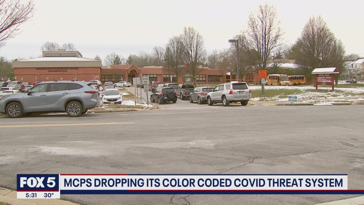 Montgomery County Public Schools dropping color-coded COVID threat system