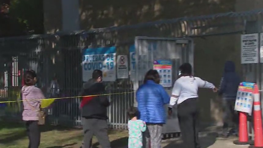 LAUSD students return to campus