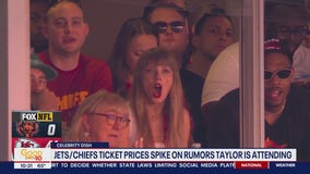 Taylor Swift spikes Jets/Chiefs ticket prices