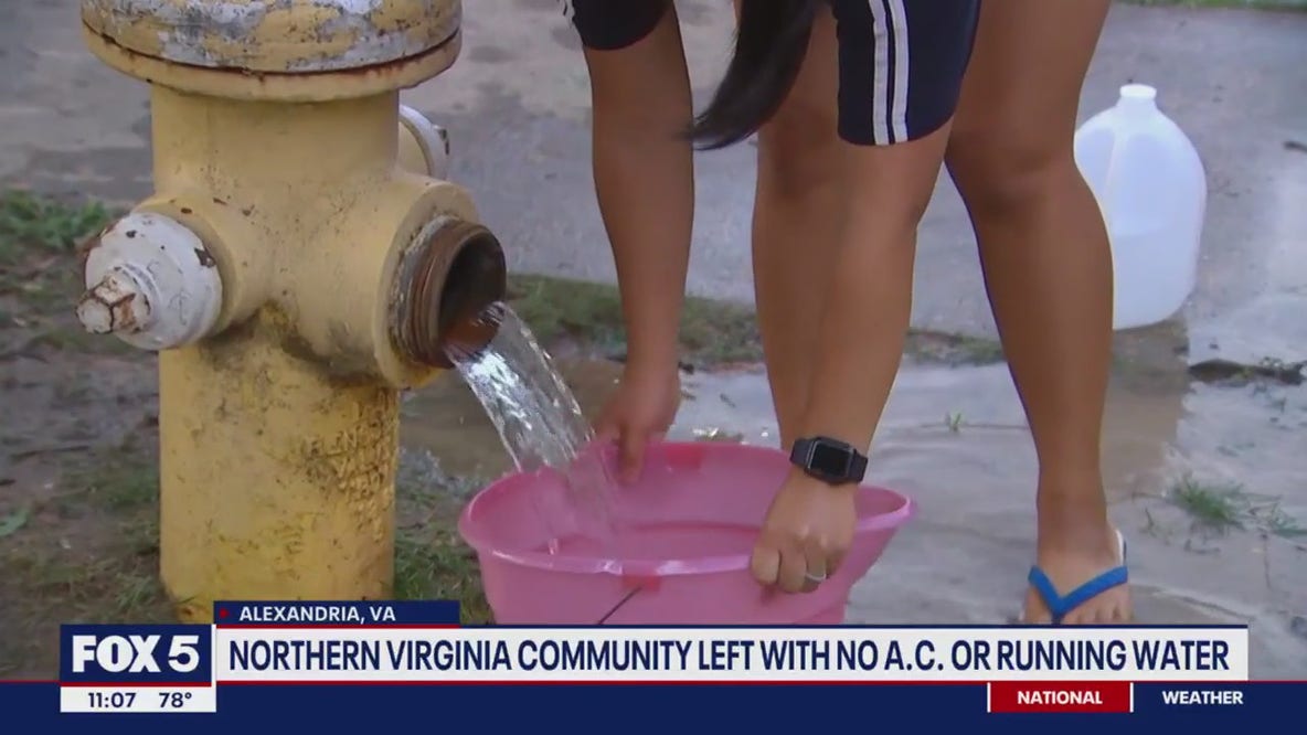 Alexandria apartment community left with no AC or running water