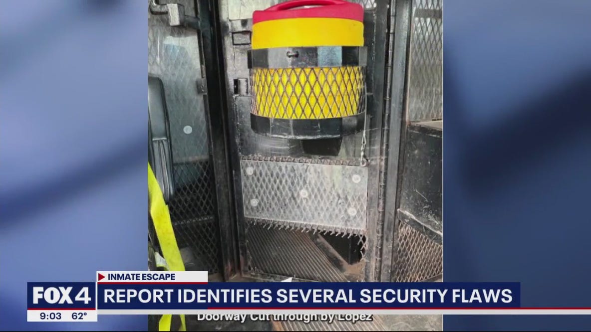 Many security lapses led to Texas inmate’s escape, reports find