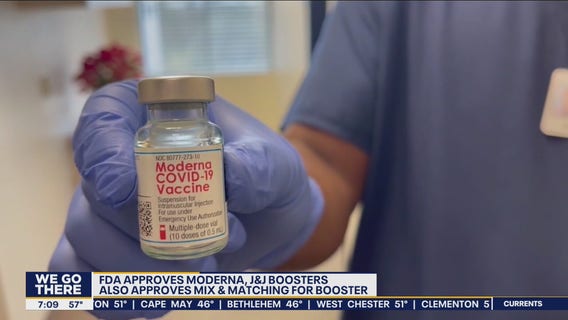 FDA OKs mixing COVID-19 vaccines, approves Moderna, J&J boosters