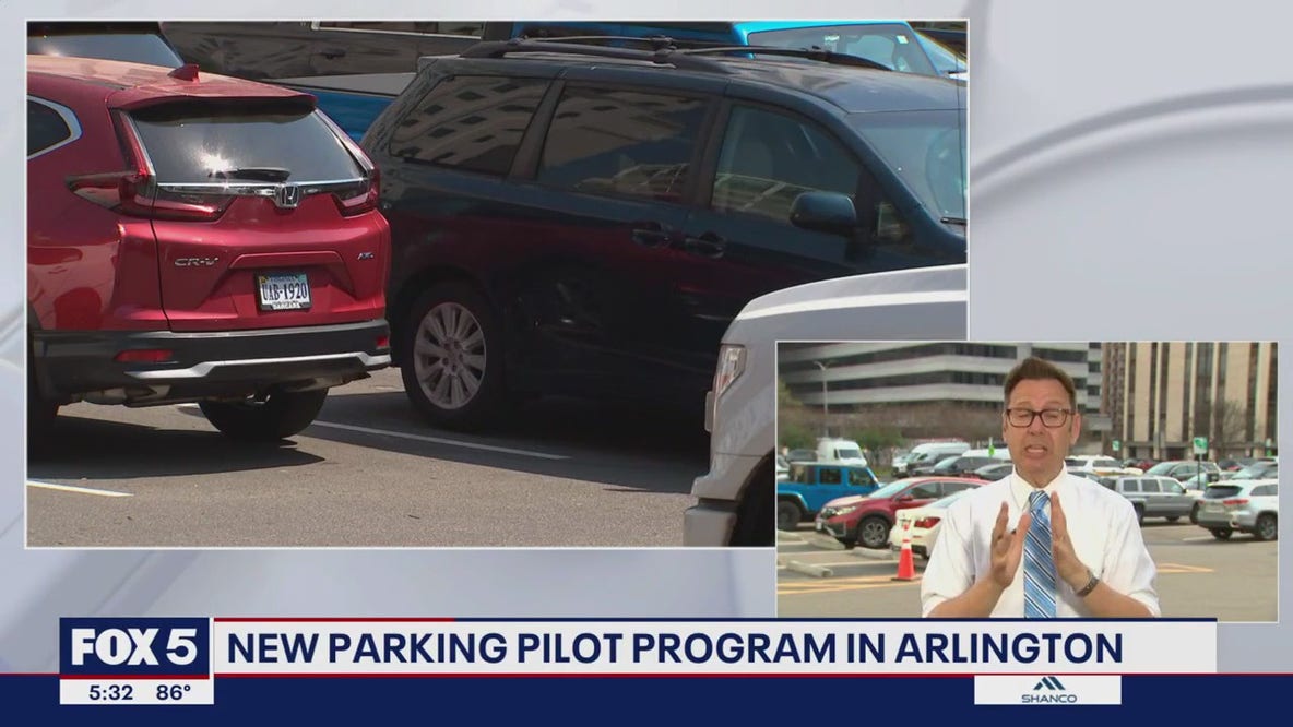 Parking pilot program helps drivers find parking spots in Arlington