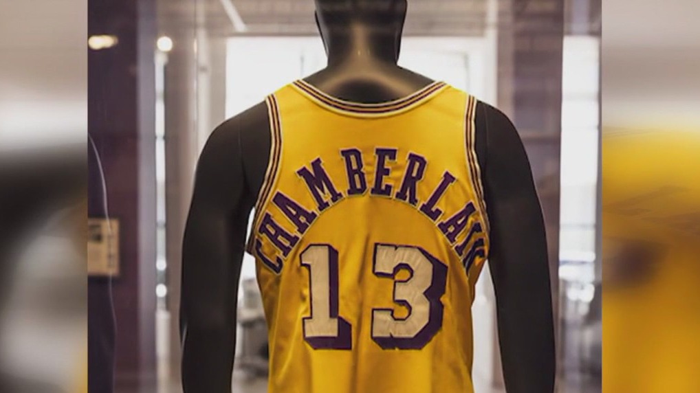 Wilt Chamberlain's championship jersey sells for $4.9M