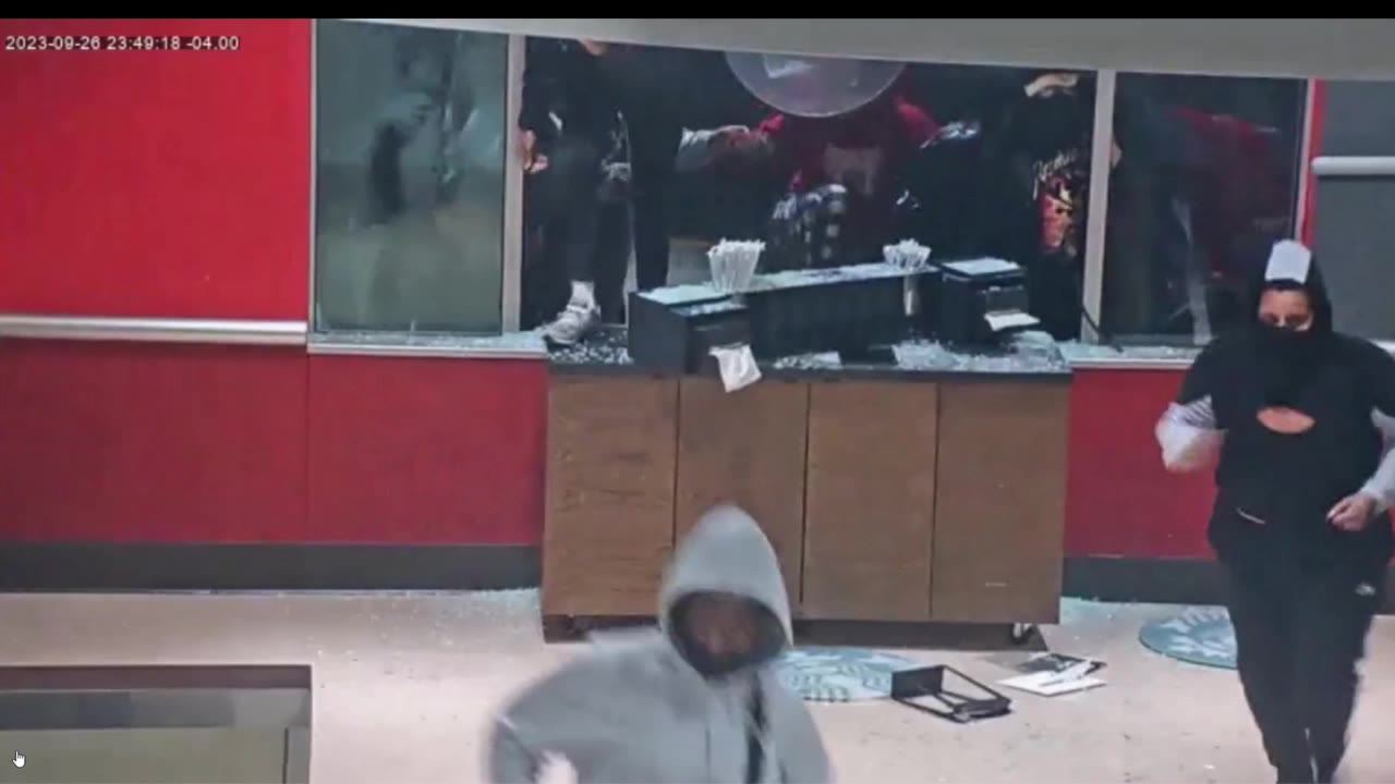 Bustleton Ave Target looting video
