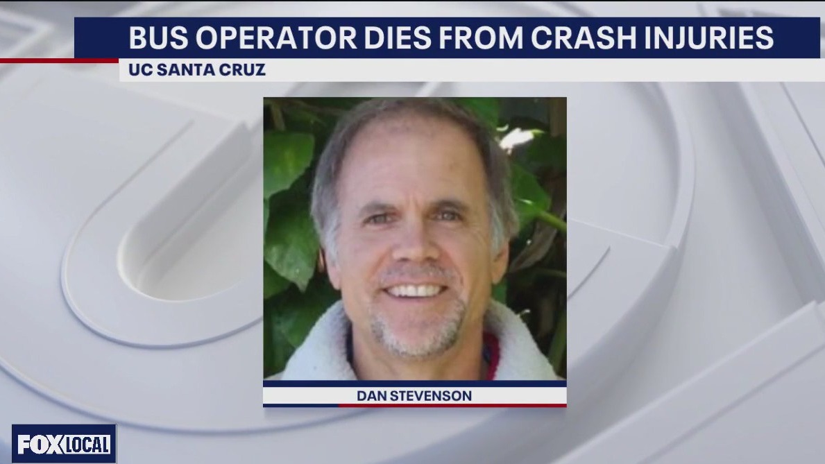 Bus operator dies from UC Santa Cruz crash injuries