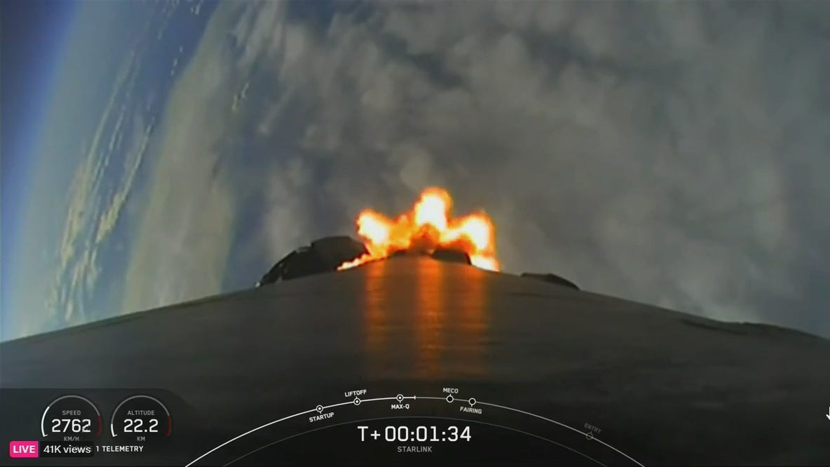 SpaceX Falcon 9 rocket launch from Florida: April 23