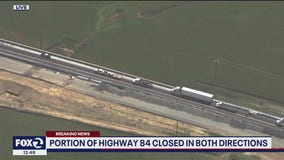 Portion of Highway 84 closed in both directions