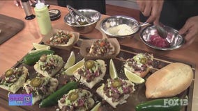 Emerald Eats: Mexibeast BBQ makes Smoked Deviled Eggs, Street Taco Crostini