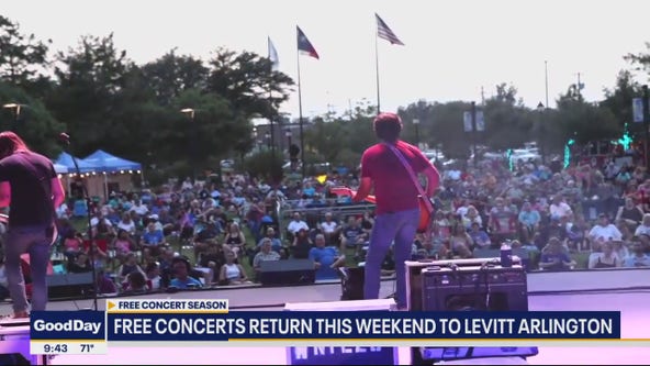 Free concerts return to Levitt Pavilion in Arlington