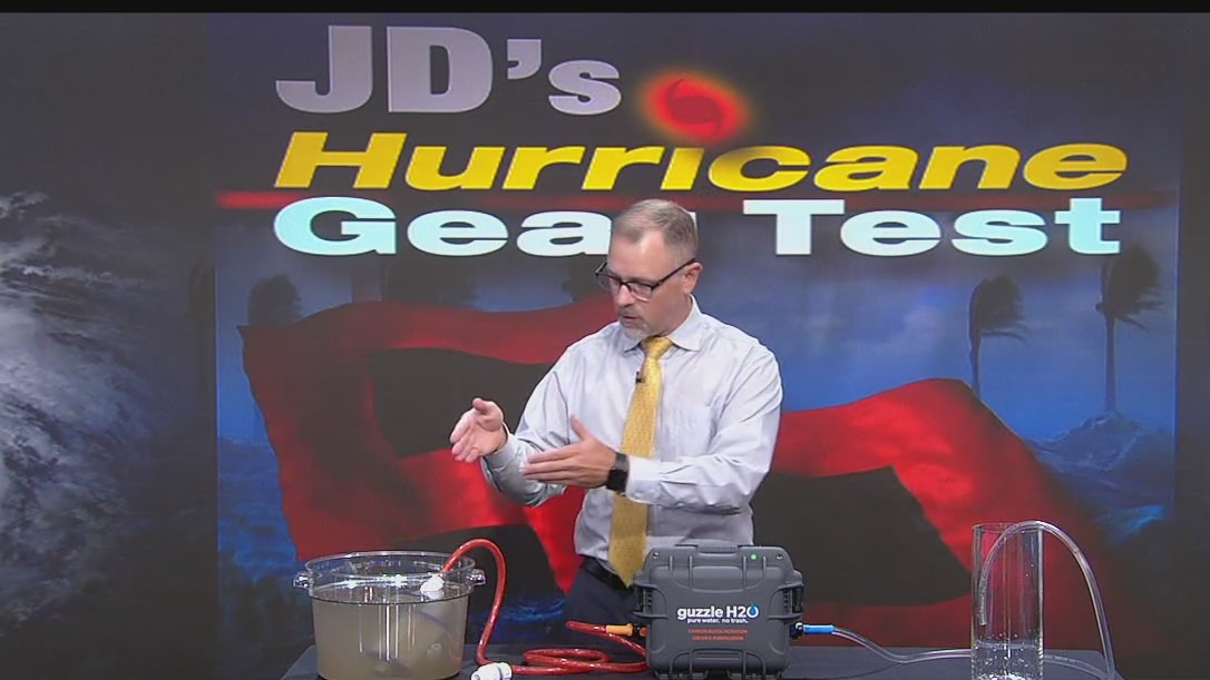 Hurricane Gear Test: Guzzle H2O Stream Drinking Water System