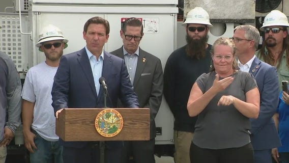 DeSantis gives us update Hurricane Idalia