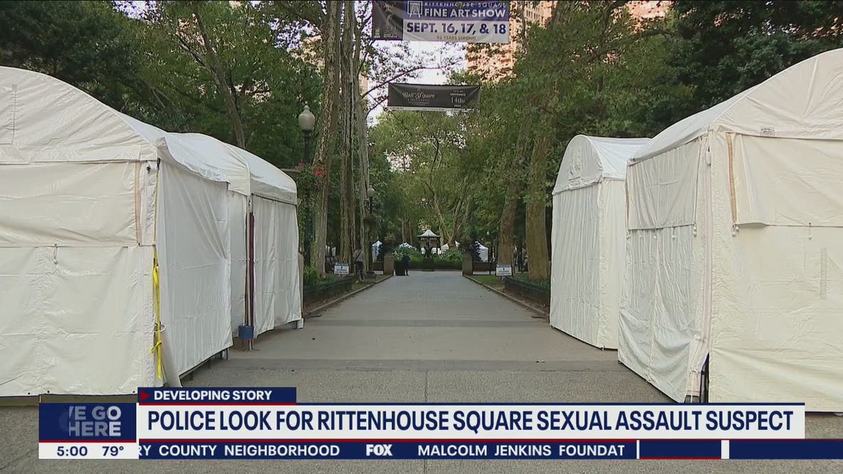 Woman sexually assaulted overnight in Rittenhouse Square, police say