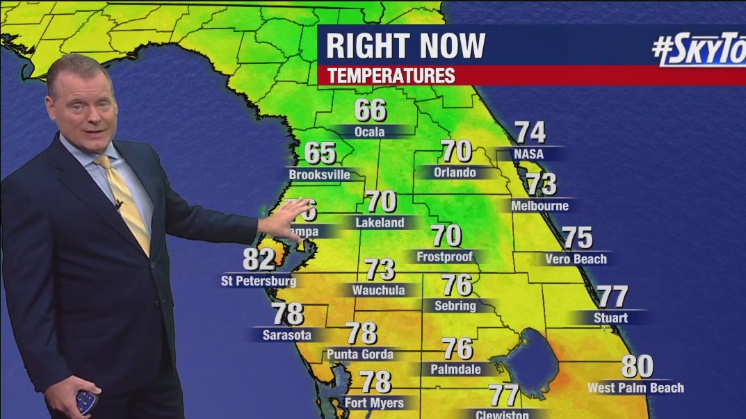 Tampa weather | Hot and humid on Friday