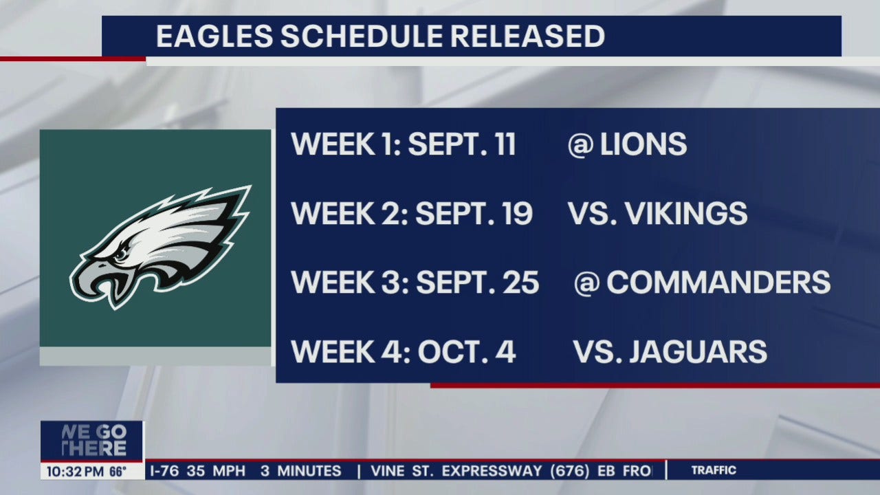 Eagles 2022 Schedule Philadelphia To Face Lions In Opener Cowboys On eagles-2022-schedule-philadelphia-to-face-lions-in-opener-cowboys-on