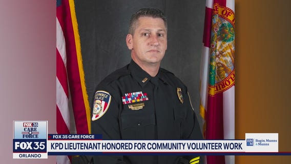 Kissimmee Police lieutenant honored for community work