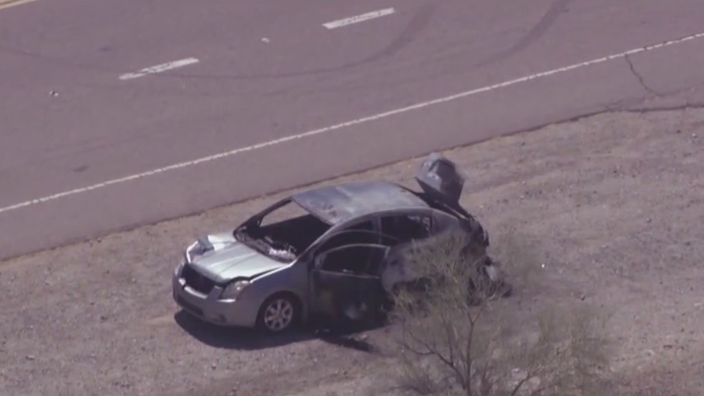 Body found in burned car, investigation underway