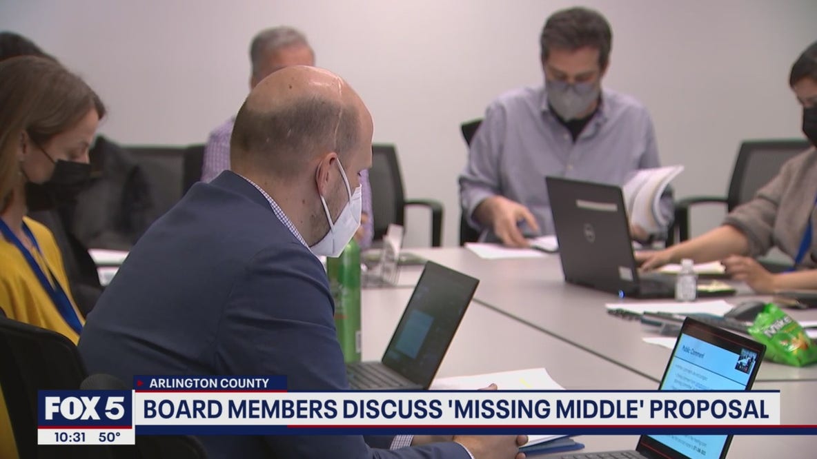 Arlington County Zoning Committee discusses 'Missing Middle' proposal