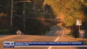 Search for man who sexually assaulted woman at gunpoint
