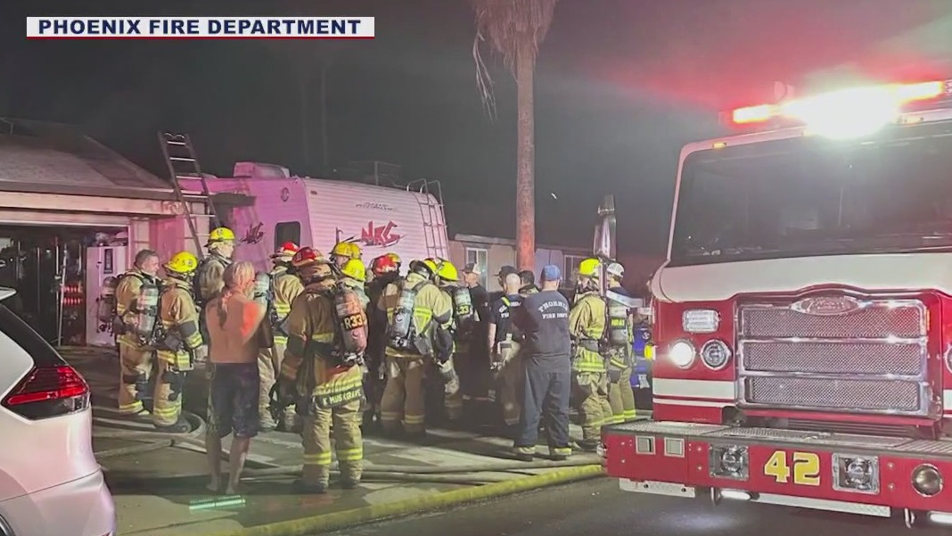 Phoenix family displaced after attic fire