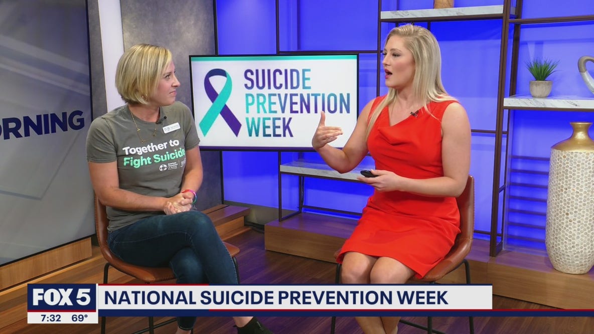 National Suicide Prevention Week with the American Foundation for Suicide Prevention