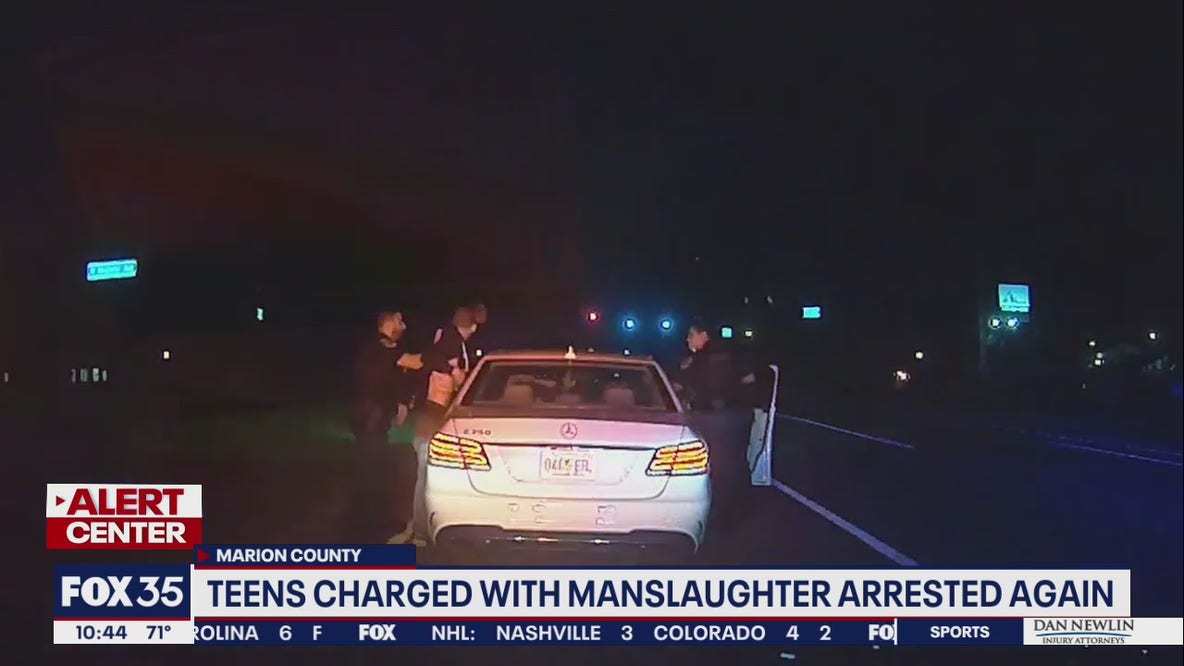 Teens charged with manslaughter arrested again