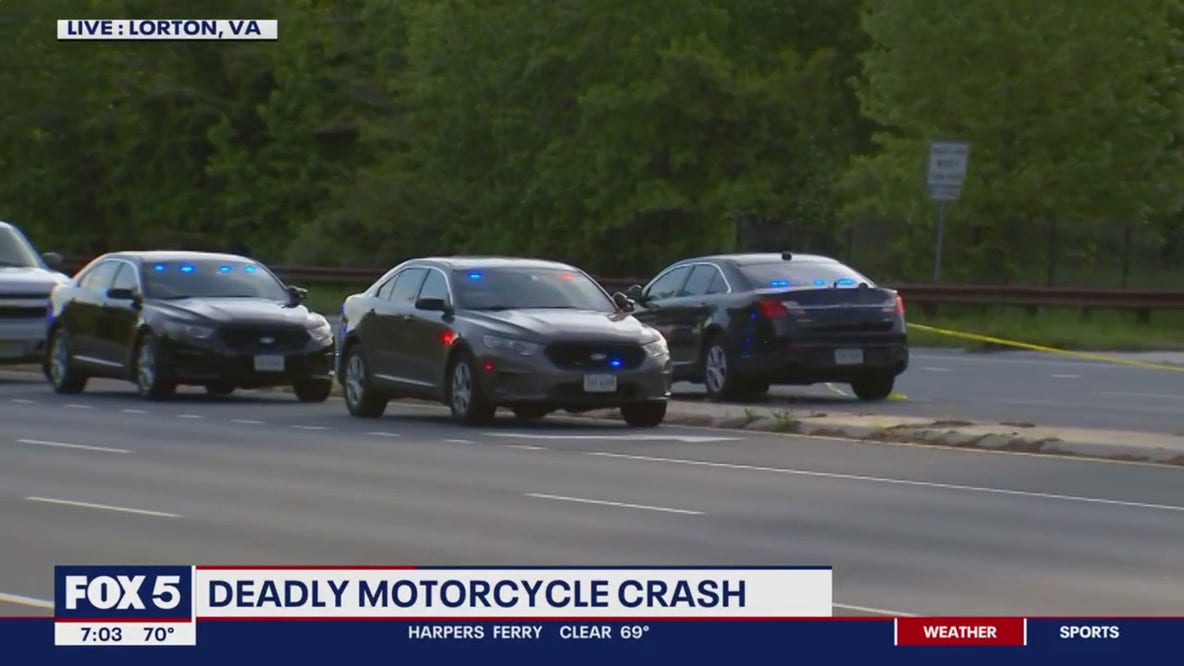Deadly motorcycle crash in Fairfax County