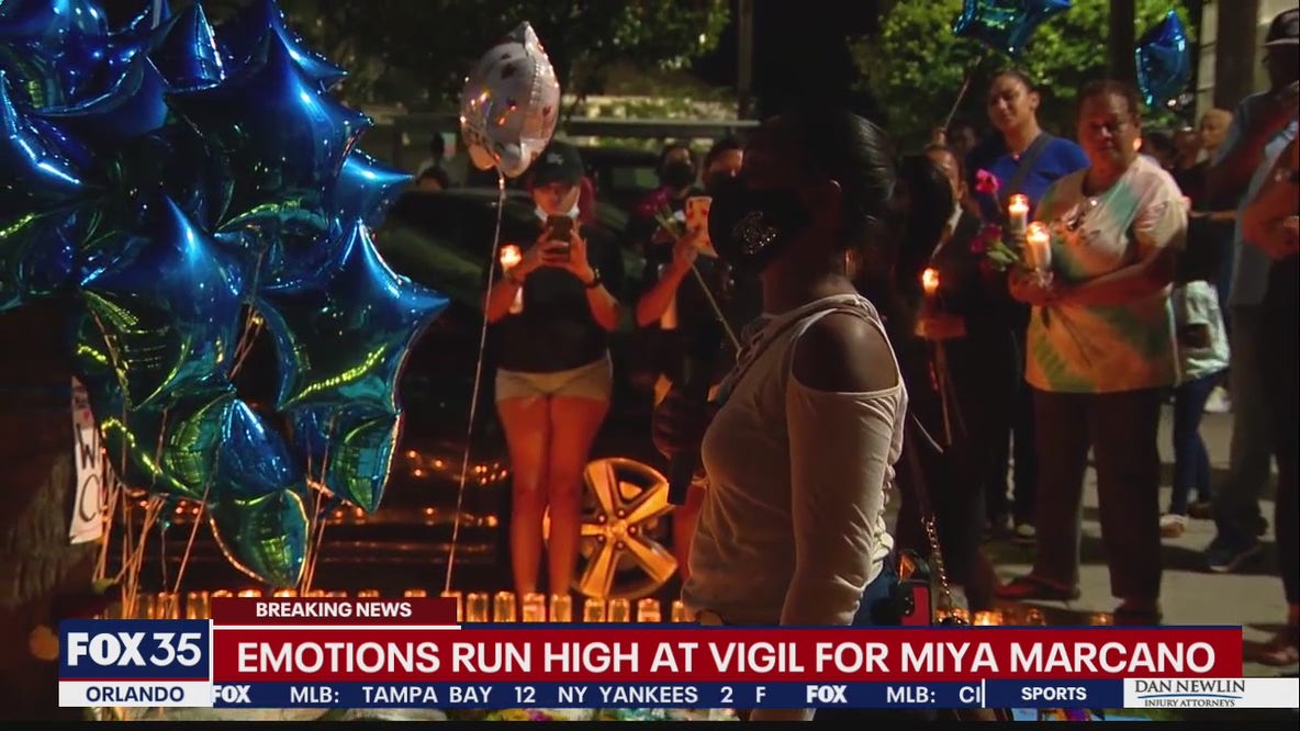 Miya Marcano case: Emotions run high at vigil after body believed to be hers found
