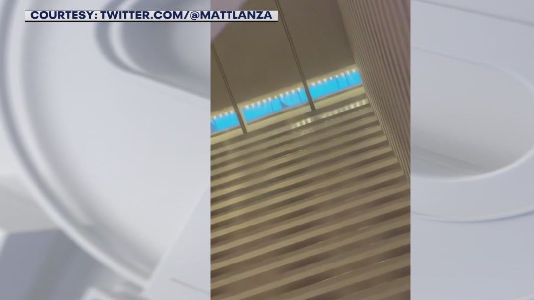 Roof blows off Downtown Houston hotel