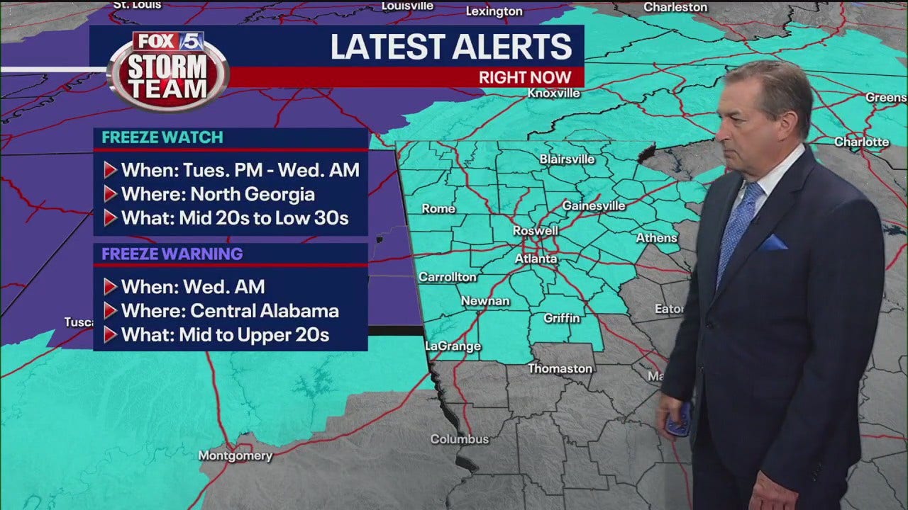 Monday Night Forecast FOX 5 Atlanta monday-night-forecast-fox-5-atlanta