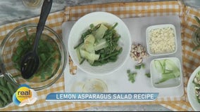 Spring into greens; Lemon asparagus salad recipe