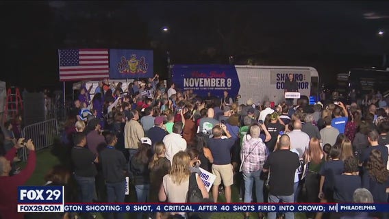 Fetterman, Oz make campaign appearances in Bucks County in final election push for votes