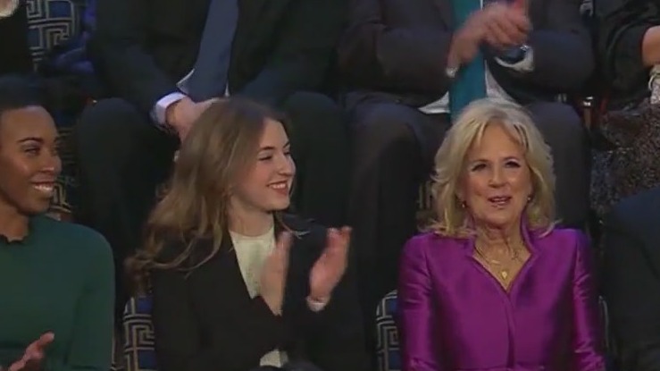 Chicago-area high school student attends State of the Union address as Jill Biden's guest